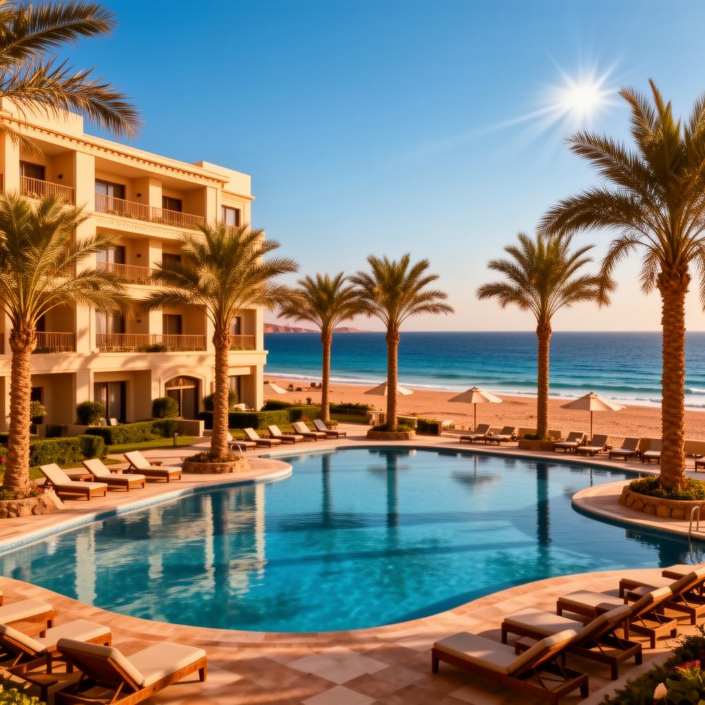 4-star Hurghada Red Sea family beach resort